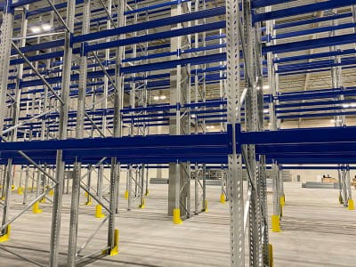 installation of pallet racks 10