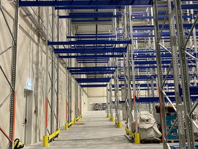 installation of pallet racks 7