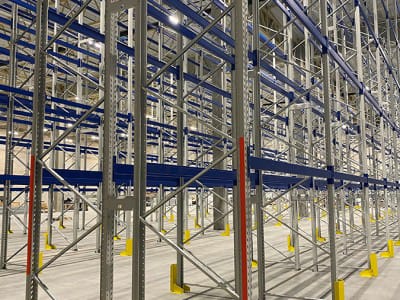 installation of pallet racks 8